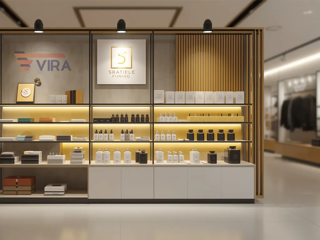 چیدمان جذاب محصولات