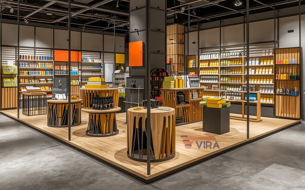 ایده استند فروشگاهی خلاقانه برای افزایش فروش