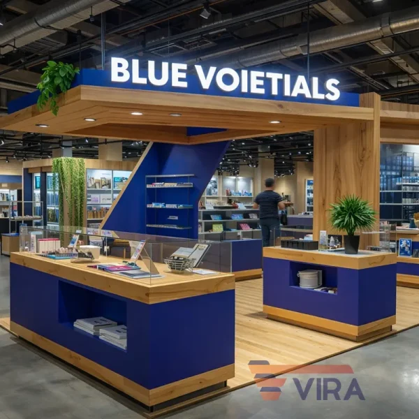 استند چندمنظوره با طراحی کاربردی در فروشگاه